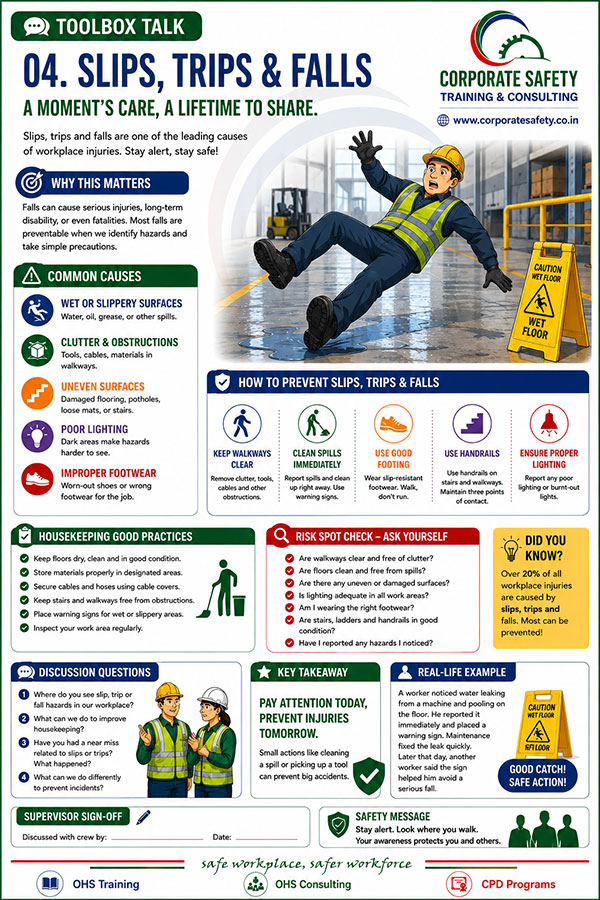 Slips, Trips & Falls